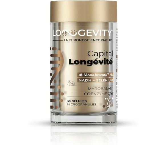 Longevity capital longévité Les 3 Chênes - pot de 30 gélules - image 1