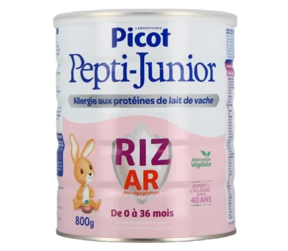 Pepti-junior lait en poudre Riz AR 0-36 mois Picot - boite de 800 g - image 1