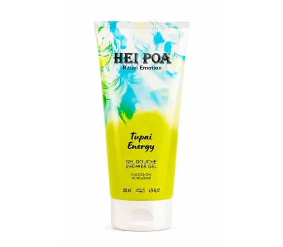 Gel douche Tupai Energy Hei Poa - Tube de 200ml
