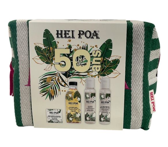 Trousse découverte 50 ans Hei Poa - trousse de 4 produits en édition limitée - image 1