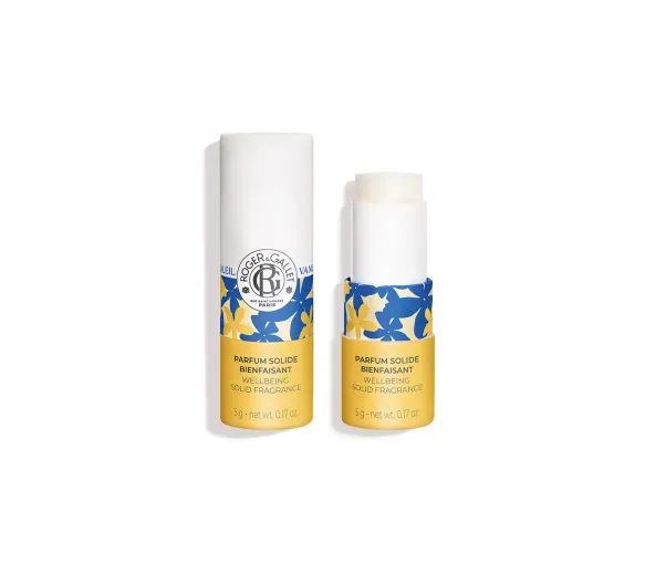 Parfum solide bienfaisant vanille soleil Roger & Gallet - stick de 5g - image 1