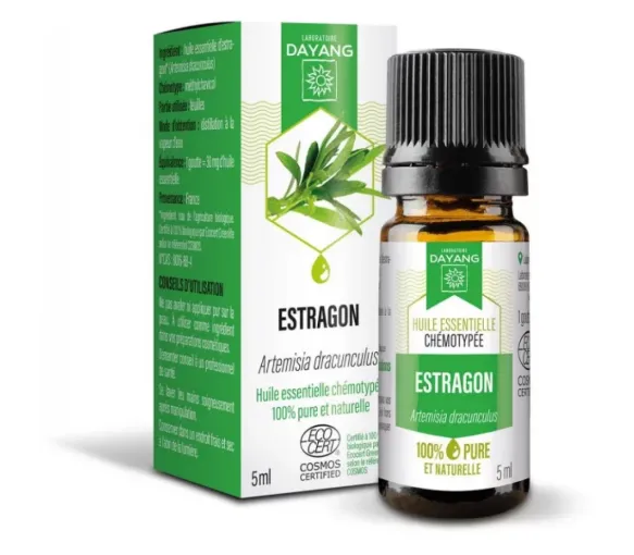 Estragon huile essentielle chémotypée Dayang - flacon de 5ml
