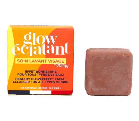 Nettoyant visage solide peau normale Lamazuna - pain de 25 g