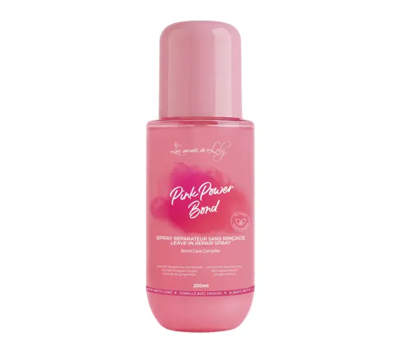 Pink Power Bond spray réparateur sans rinçage Les Secrets de Loly - spray de 200ml - image 1