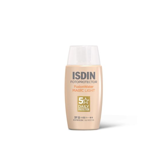 Fotoprotector fusion water magic light Isdin - Flacon de 50ml - image 2