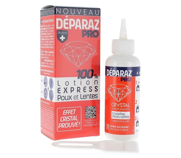 Déparaz pro Lotion express poux et lentes - flacon de 100ml