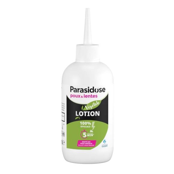 Lotion végétale anti-poux et lentes Parasidose - flacon de 200ml