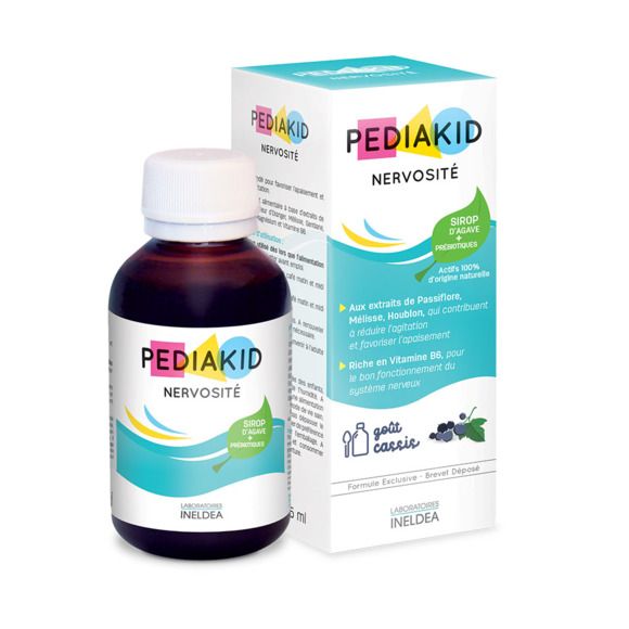 Pediakid nervosité goût cassis - flacon de 125 ml
