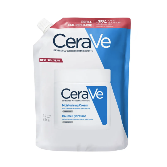 Baume hydratant Cerave - éco-recharge de 454g