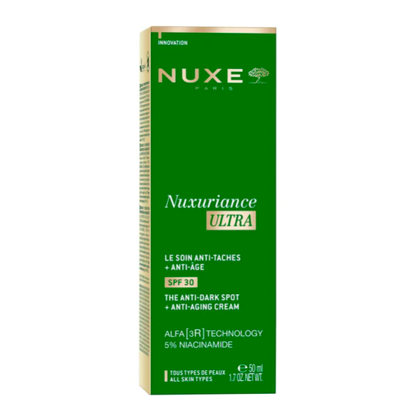 Nuxuriance Ultra crème anti-tâches et anti-âge SPF30 Nuxe - tube de 50ml