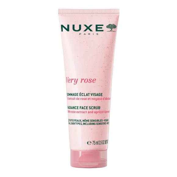 Very Rose gommage éclat visage Nuxe - tube de 75ml