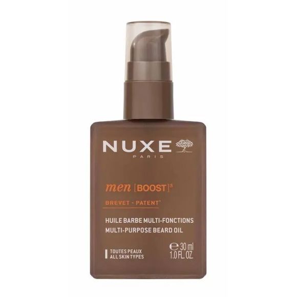 Men Boost huile barbe multi-fonctions Nuxe - flacon-pompe de 30ml
