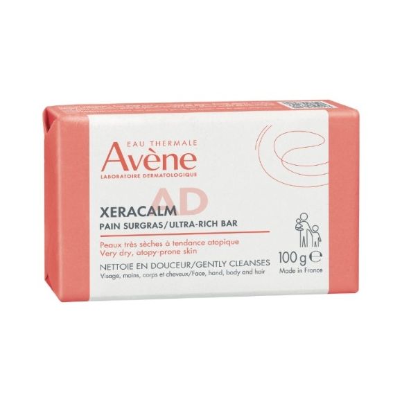 XeraCalm A.D Pain nettoyant surgras Avène - pain de 100g