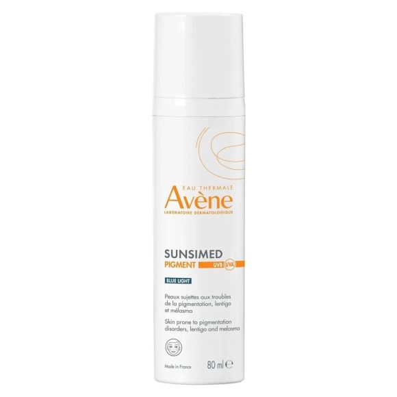 Sunsimed Pigment SPF50+ Avène - flacon-pompe de 80ml