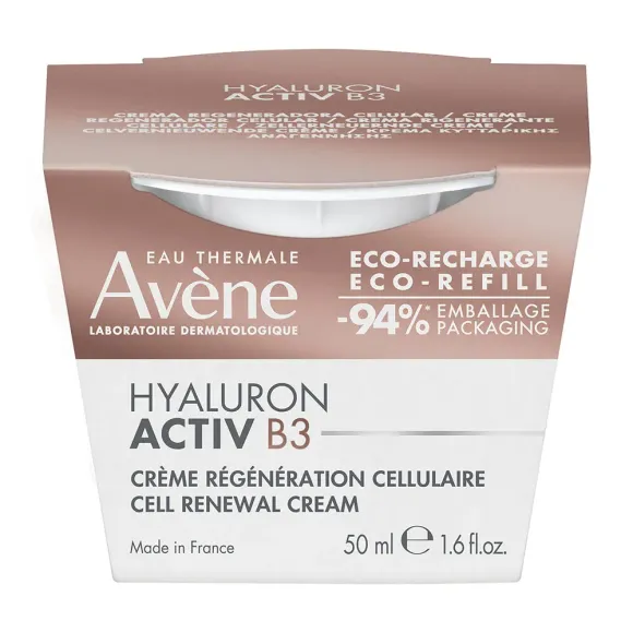 Hyaluron activ B3 Crème régénération cellulaire Avène - recharge de 50ml