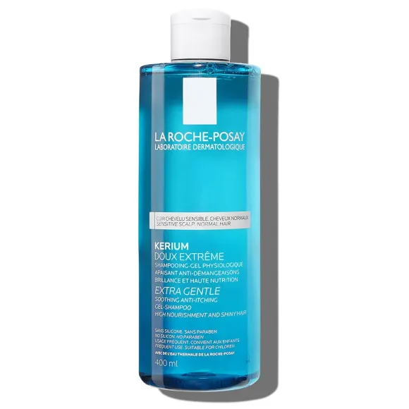 Kerium doux extreme shampooing gel physiologique La Roche-Posay - flacon de 400 ml