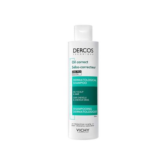 Dercos shampooing sebo-correcteur Vichy - flacon de 200ml