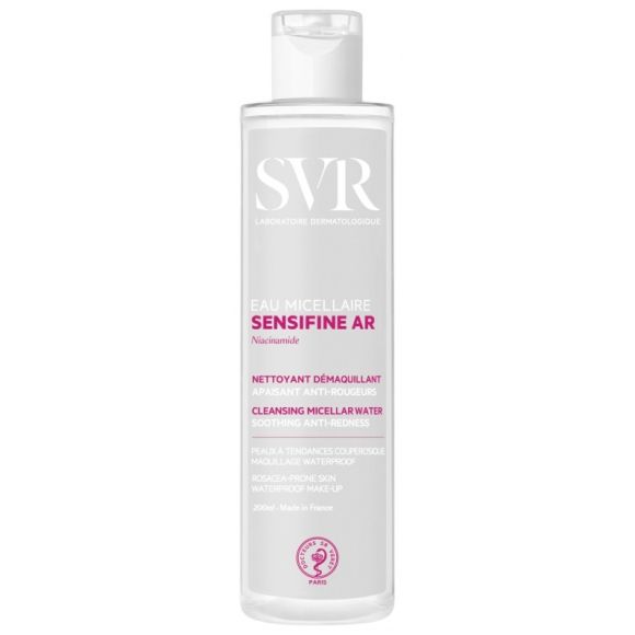 Sensifine AR eau micellaire peaux sensibles à rougeurs SVR - flacon de 200ml
