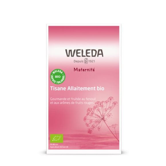 Tisane d'allaitement arôme fruits rouges Weleda - boîte de 20 sachets