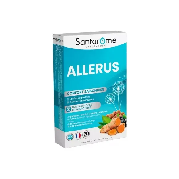 Allerus confort saisonnier Santarome - boite de 20 comprimés