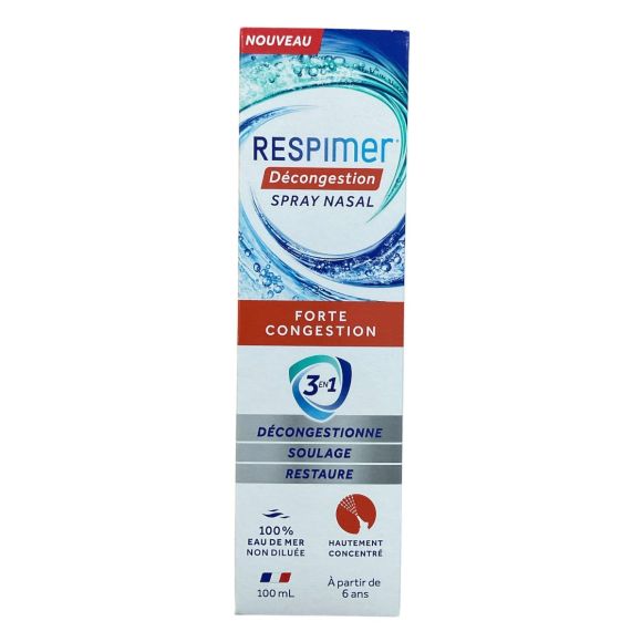 Spray nasal forte décongestion Respimer - spray de 100ml