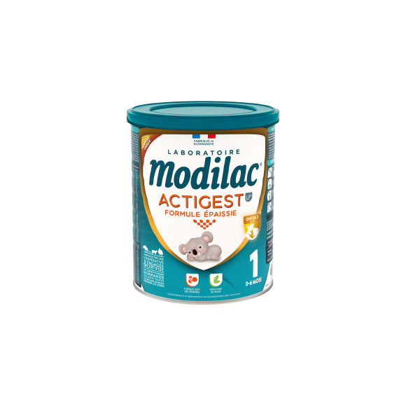 Actigest formule épaissie Lait 1er âge Modilac - pot de 800g