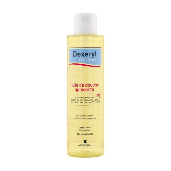 Huile de douche apaisante Dexeryl Essentiel - flacon de 200ml