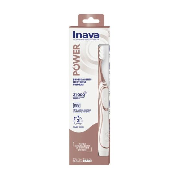 Power brosse à dents électrique premium Inava - une brosse à dents électrique