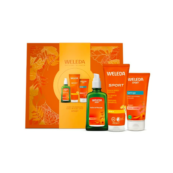 Coffret sport Weleda - coffret de 3 produits