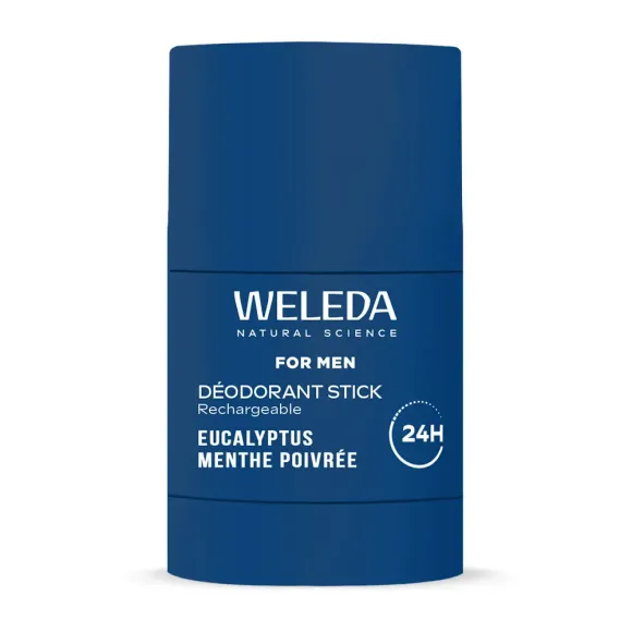 For Men déodorant stick rechargeable Weleda - stick de 50g