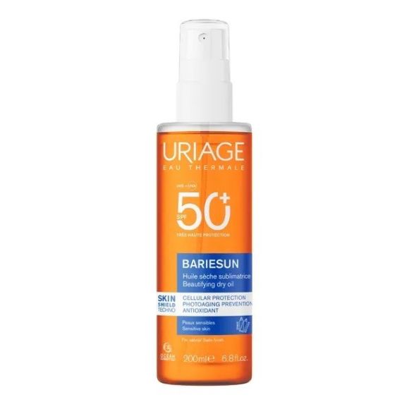 Bariésun huile sèche sublimatrice SPF50+ Uriage - spray de 200ml