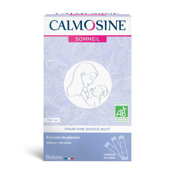 Calmosine sommeil bio Laudavie - boîte de 14 dosettes de 10 ml
