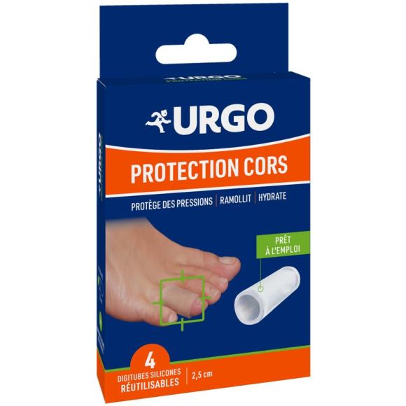 Protection Cors Digitubes Urgo - 4 Digitubes pré-découpés de 2,5 cm