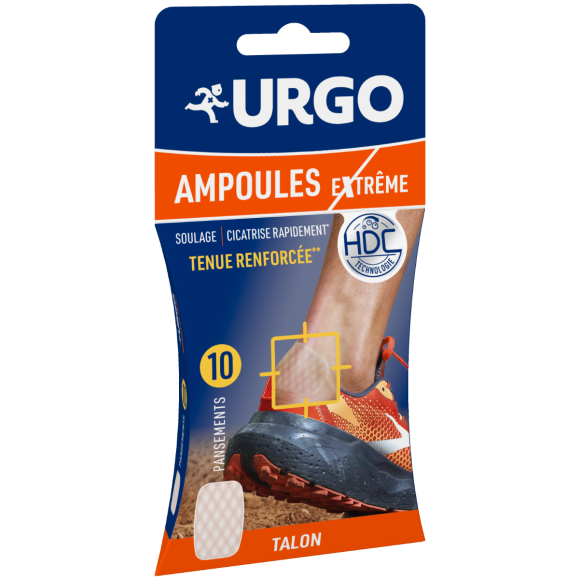 Pansements ampoules Extrême Urgo - boîte de 10 pansements