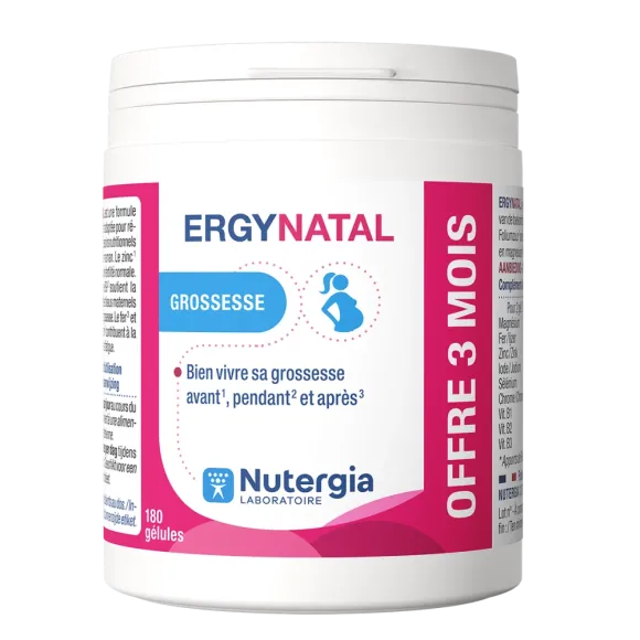Ergynatal grossesse Nutergia - boîte de 180 gélules