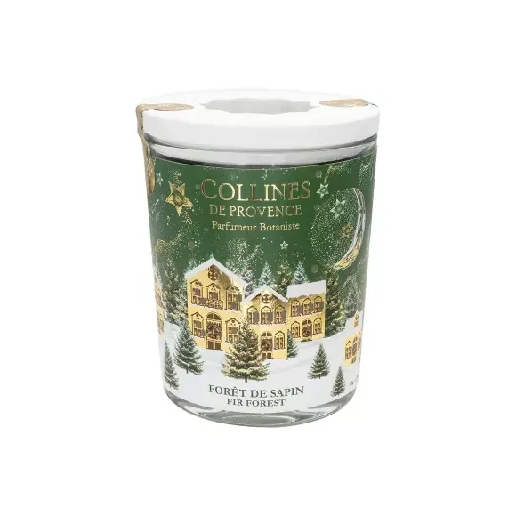 Bougie parfumée Forêt de sapin Collines de Provence - bougie de 180g