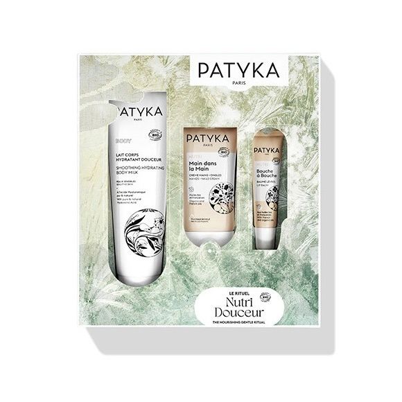 Coffret Rituel Nutri douceur bio Patyka - coffret contenant 3 produits