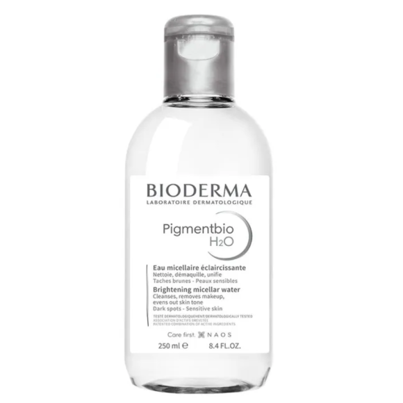 Pigmentbio H20 eau micellaire éclaircissante Bioderma - flacon de 250ml