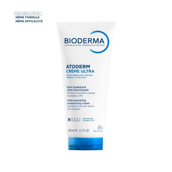 Atoderm Ultra crème ultra nourrissante Bioderma - tube de 200 ml