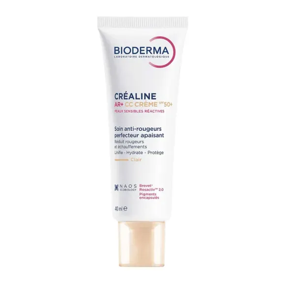 Créaline AR+ CC crème spf 50+ Bioderma - tube de 40ml