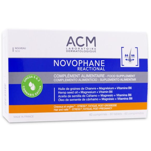 Novophane reactional ACM - boite de 60 comprimés 
