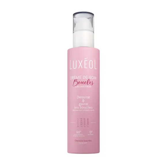 Crème de soin boucles Luxéol - flacon pompe de 250ml 