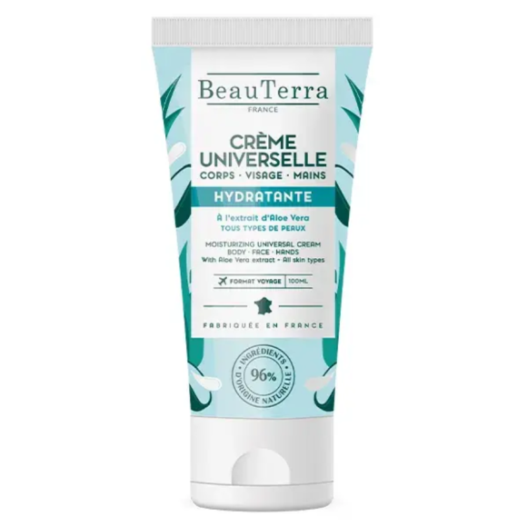 Crème universelle hydratante BeauTerra - tube de 100ml