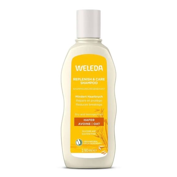 Shampooing régénérant à l'avoine Weleda - tube de 190ml