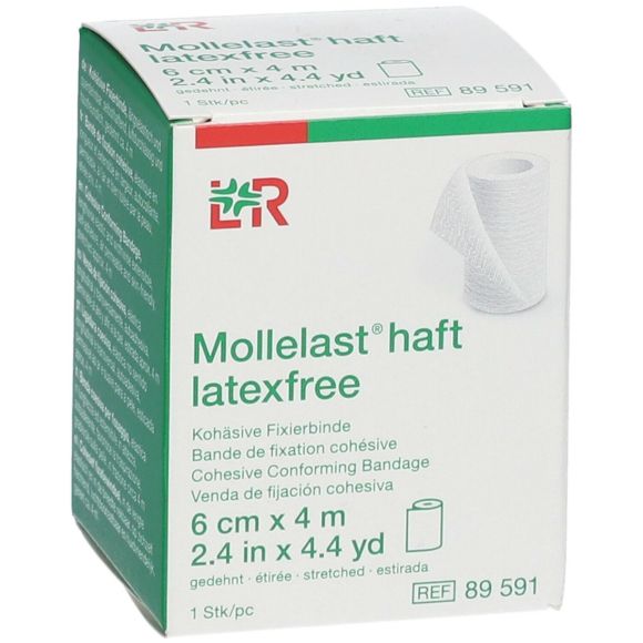 Bande cohésive Mollelast haft Lohmann & Rausher - 1 bande 6cmx4m