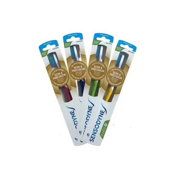 Brosse à dents Soin et précision extra-souple Sensodyne - une brosse à dents 