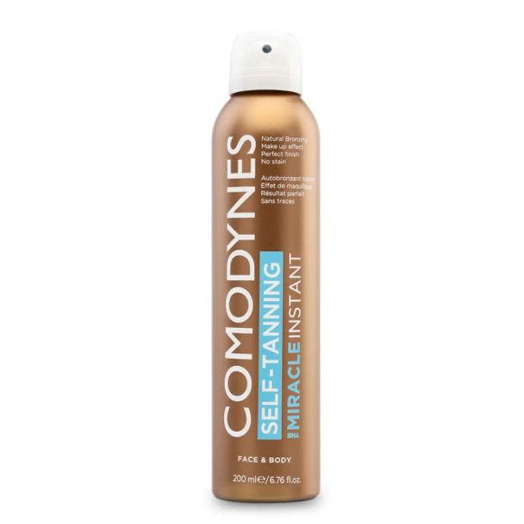 Miracle instant spray teinté autobronzant Comodynes - spray de 200ml