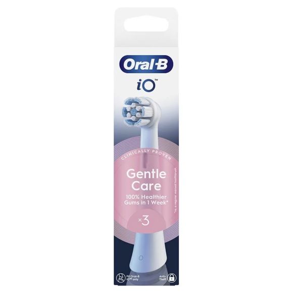 Brossettes de rechange Gentle Care iO Oral-B - lot de 3 brossettes