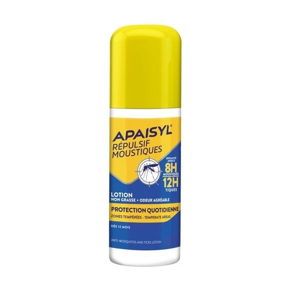 Répulsif moustiques protection quotidienne Apaisyl - spray de 90ml