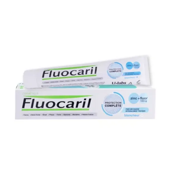 Dentifrice blancheur protection complète Fluocaril - tube de 75ml